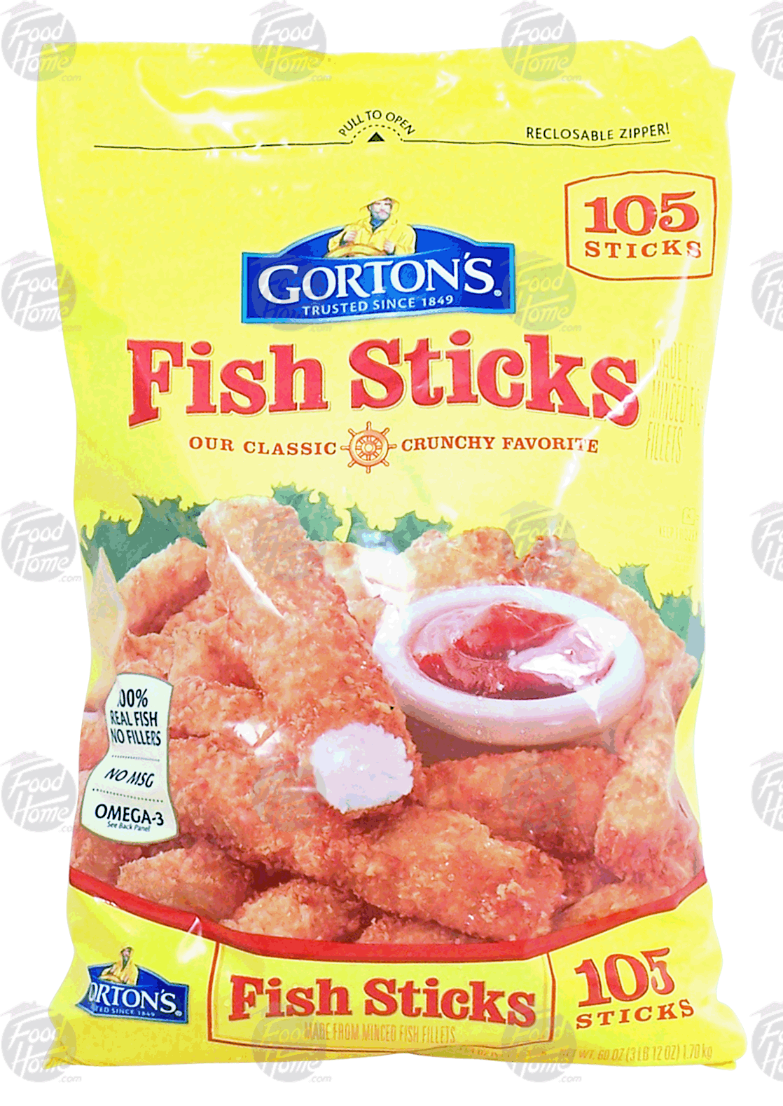 Gorton's Fish Sticks Crunchy 105 Ct Full-Size Picture